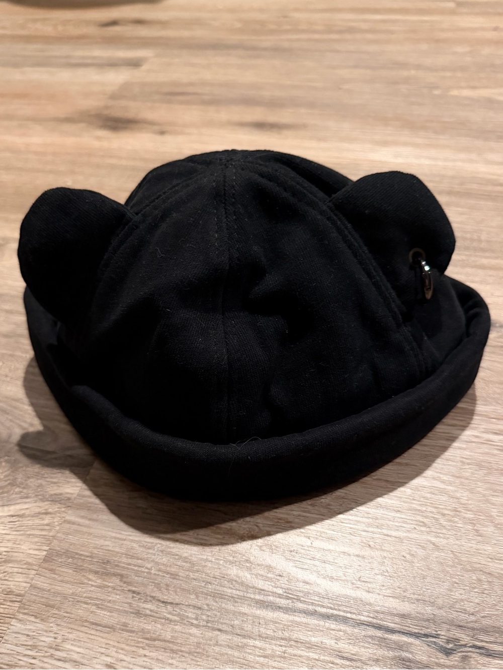Unbranded Black Bear Ear Hat